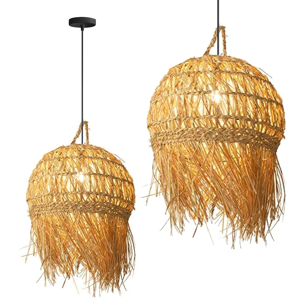 Lampa Sufitowa Wisząca Toolight App1251-1Cp Boho Brązowy