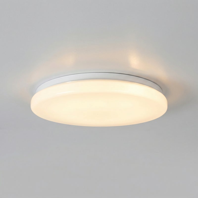 Lampa sufitowa zewnętrzna LOWAR LED 24W Ciepła biel 1450lm biała wym:6x35x35cm IP44 Rabalux