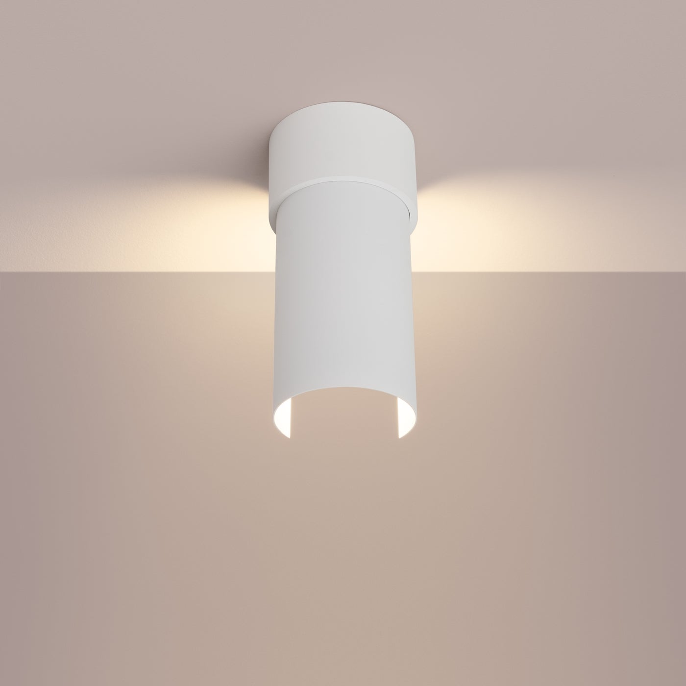 Plafon TOROW biały LED 3000K - 10x10x21cm Sollux
