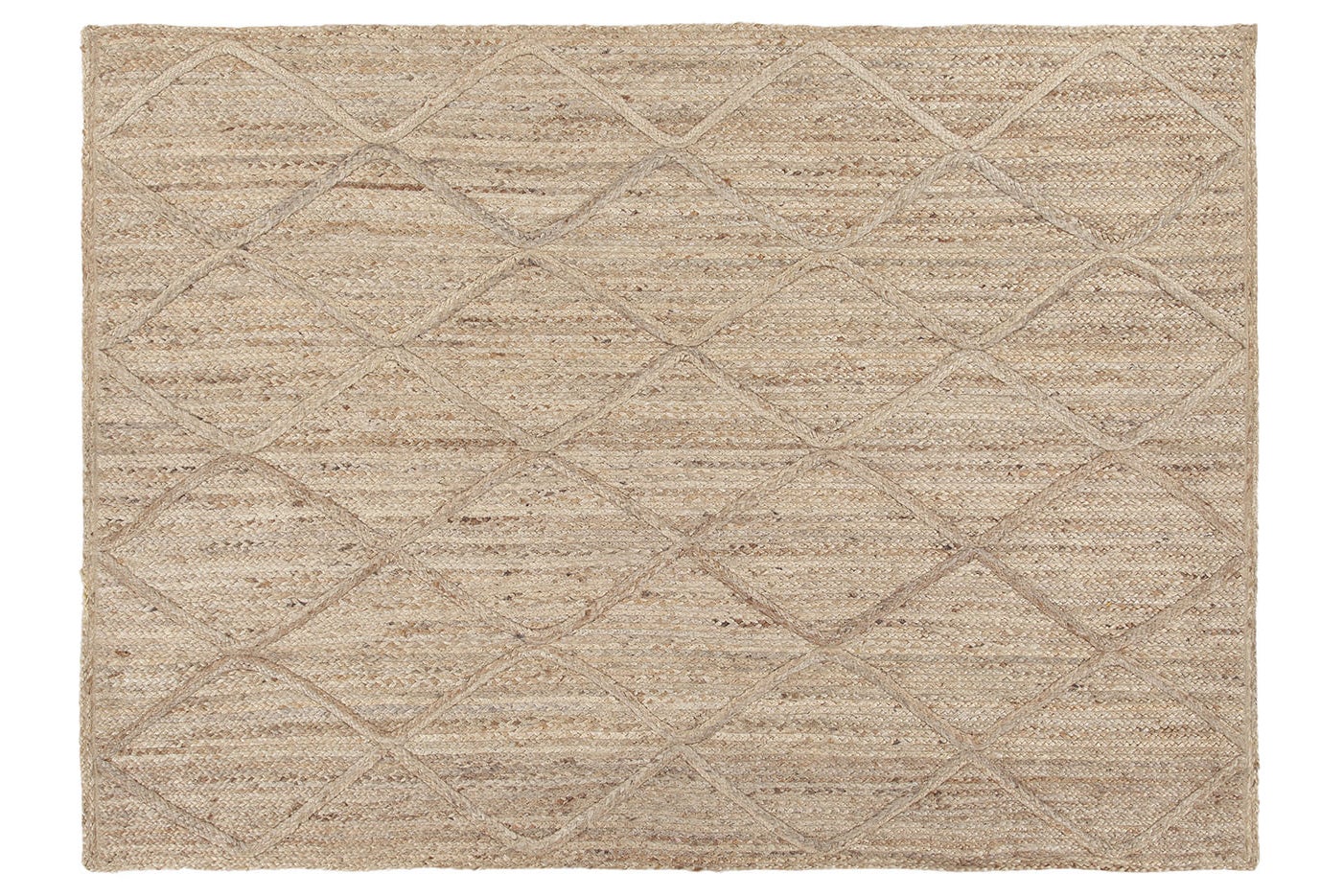 Naturalny prostokątny dywan, dł. 160 x dł. 230 cm, juta Carmen (Galleriafarah1970)