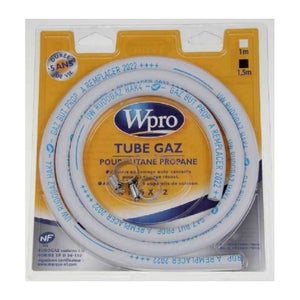 Tuyau De Gaz Propane/butane 3 M Avec Raccords 1/4" - Pour Réchaud Camping, Chauffage, Barbecue - Caoutchouc Renforcé
