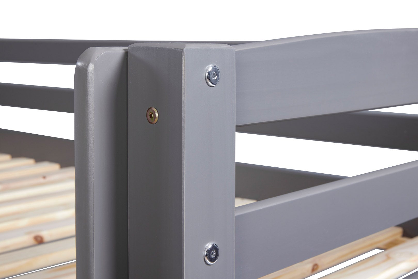 Lit superposé Inter Link en pin teinté gris 90x200 - 7