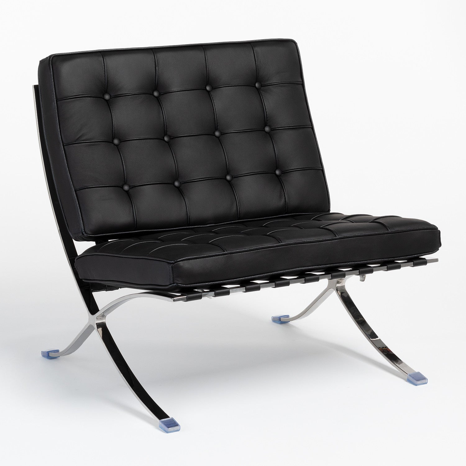 Fauteuil noir cuir Milton Vintage | Cosy Home Design