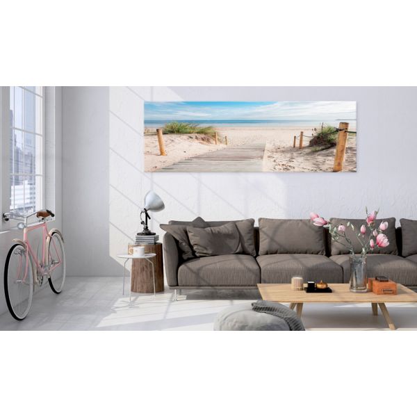 Tableau Charming Beach 135x45 cm - 2