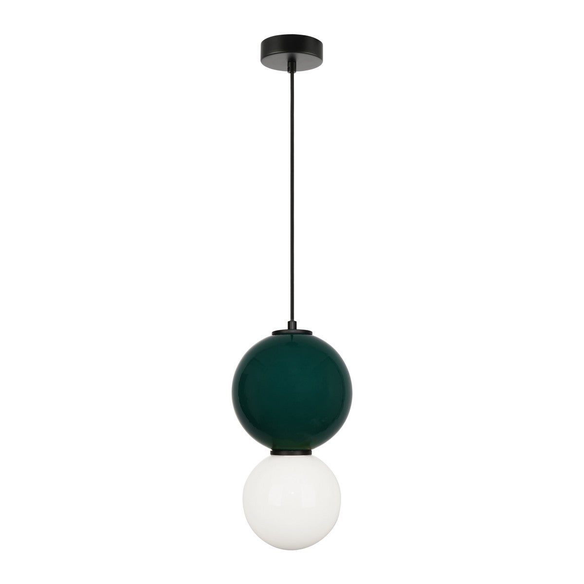 Lampa wisząca PIEVE LED 6W Ciepła biel 801lm zielona wym: 154 x 18 x 18 cm Italux
