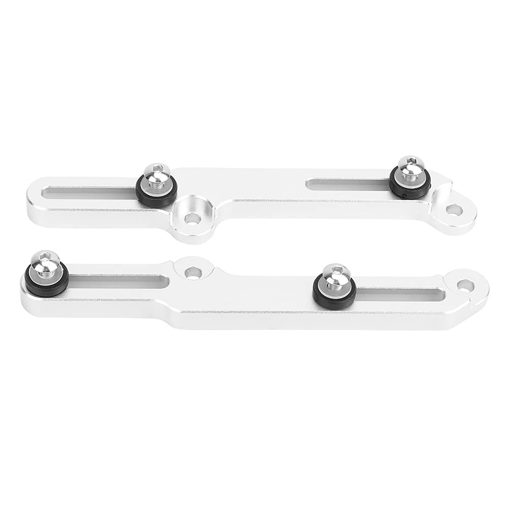 Réglage Pare-brise Moto NC750X 2016-2019 - Support CNC Réglable, Noir Ou Argent, Fixation 4 Points, Montage Facile - 9