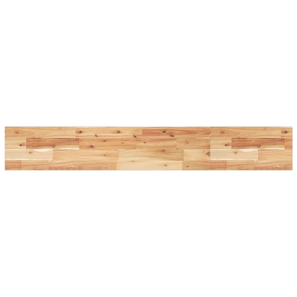 2 pcs Étagères murale | Étagère flottante | Étagères de rangements 140x20x2 cm acacia massif à l'huile CFW46524 - 6