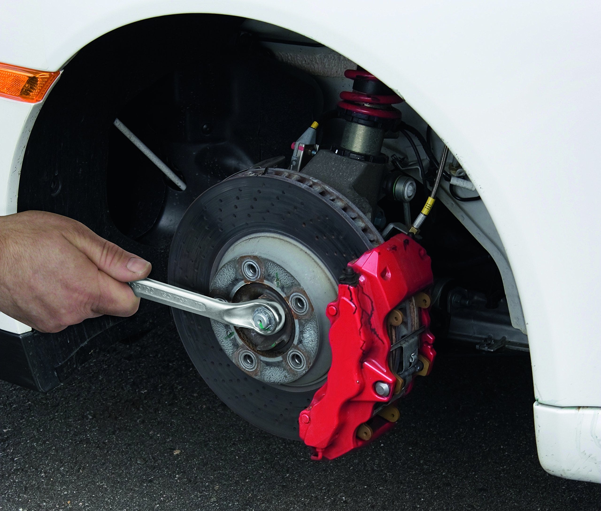 CHIAVE COMBINATA CRICCHETTO USAG 24 Mm CHROME VANADIUM 285KA_24 - Foto 10