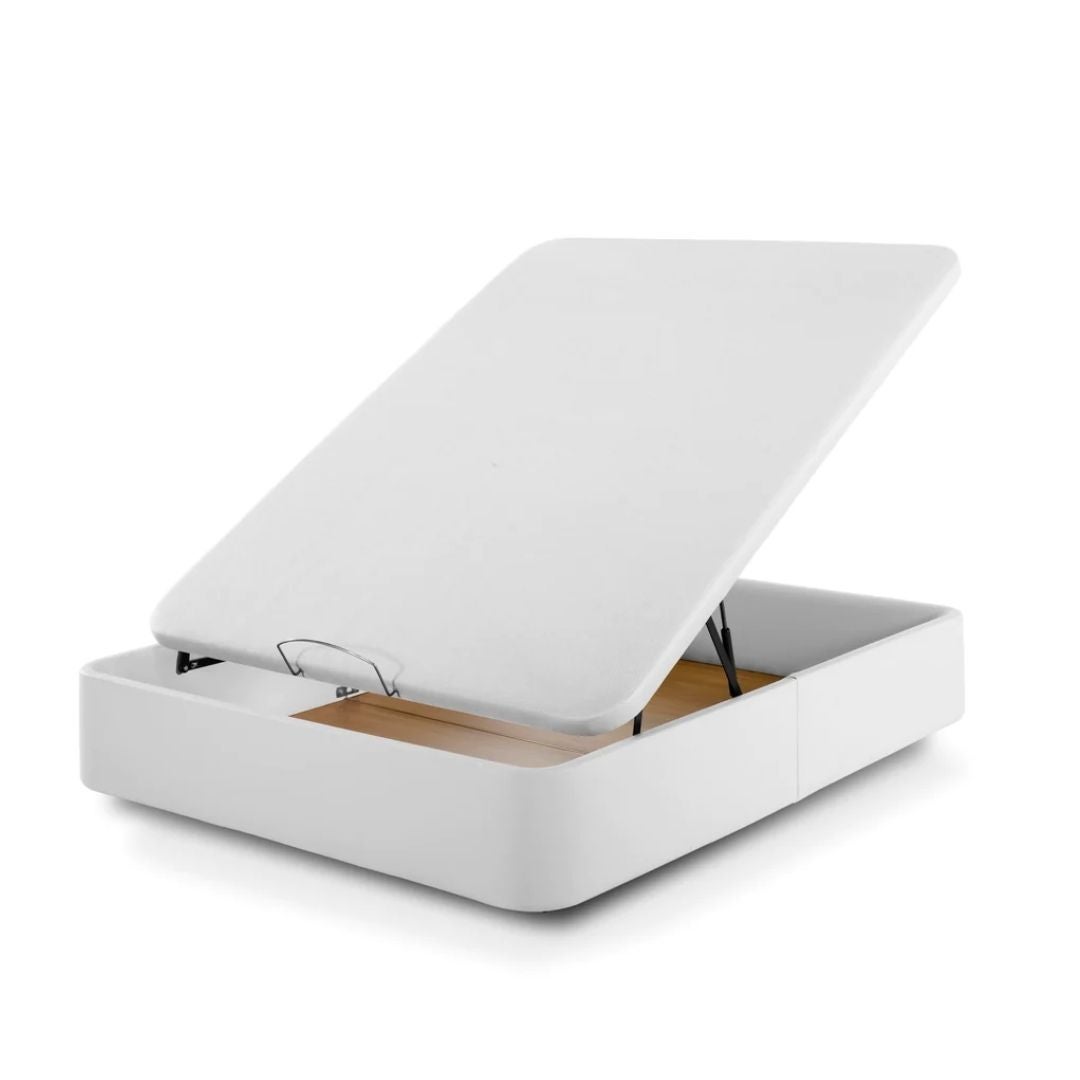 Bezen canapé polipiel deluxe | color blanco | 35 cm de alto | tapizados en polipiel | 80x190 cm | montaje incluido