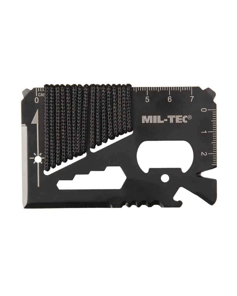 Mil-Tec Portachiavi 'Security': Multicolore Con Chip Magnetico E Moschettone A Clic - 2