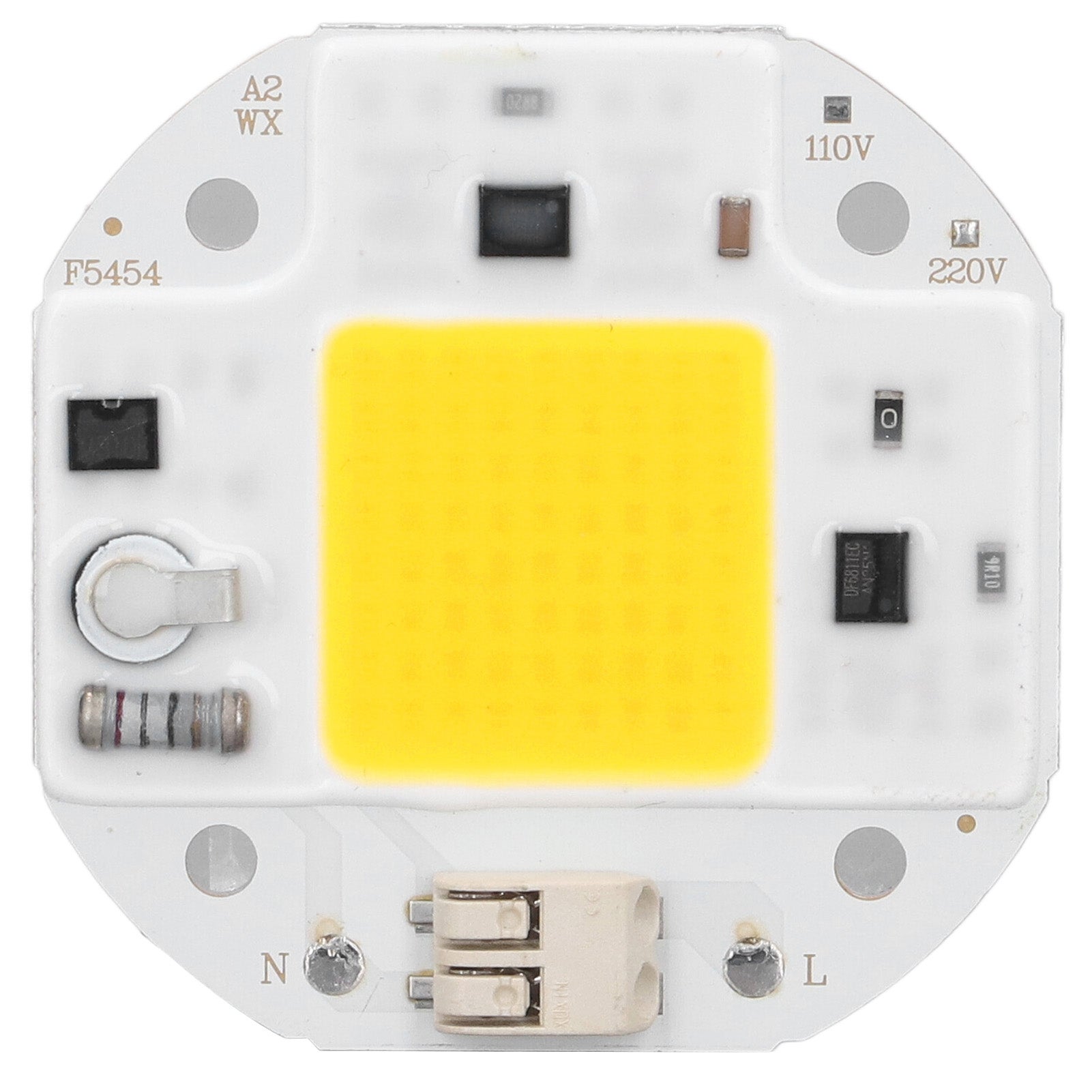 Lampa LED COB o dużej mocy, regulowana jasność, do samodzielnego montażu, do oświetlenia wnętrz 220 V