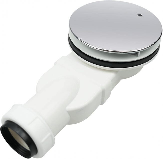 Prodip Bas Déstockage Siphon de douche à profil bas en ABS plaqué chrome Siphon ...