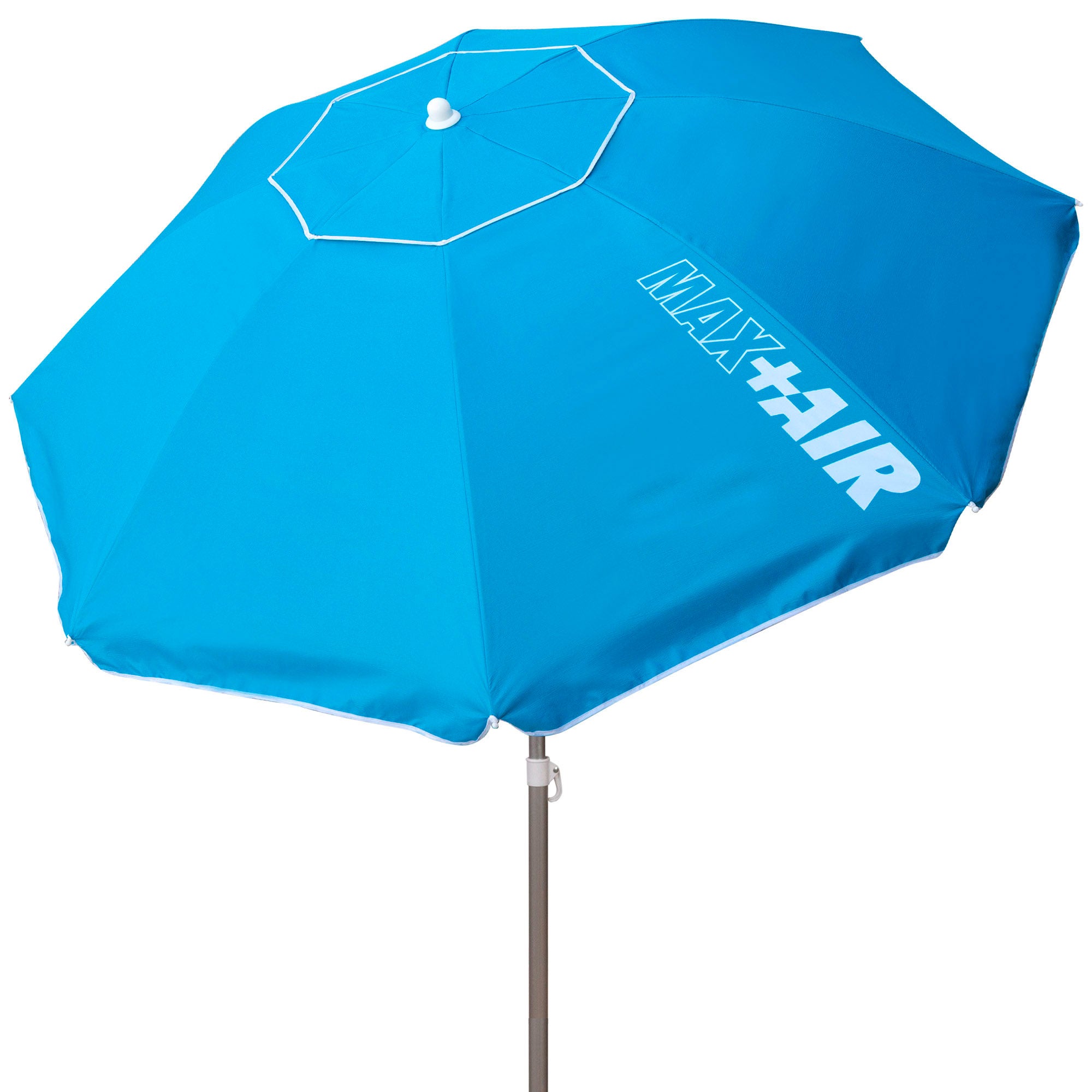 Aktive sombrilla playa antiviento 8 varillas 220 cm azul