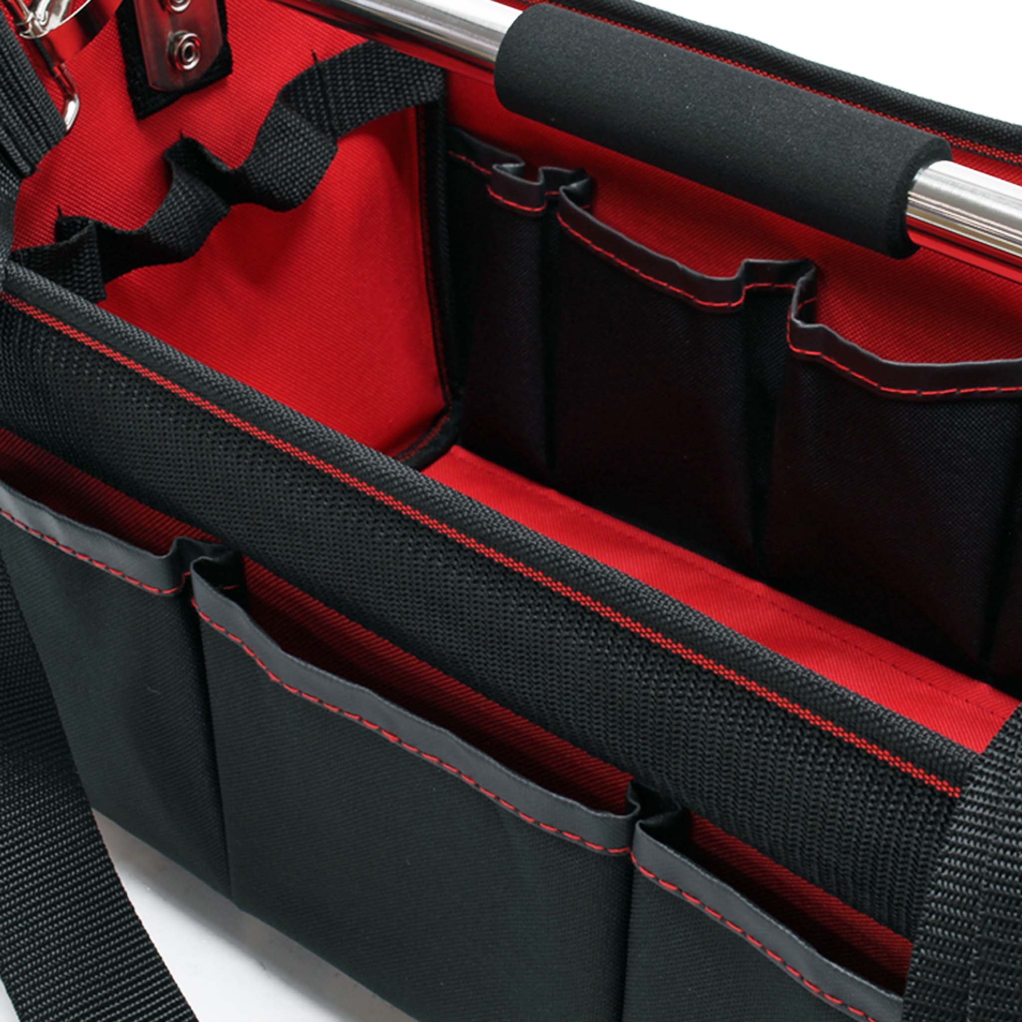 Sac à outils Taille L Bandoulière réglable et Poignée Poches intérieures et extérieures - 7