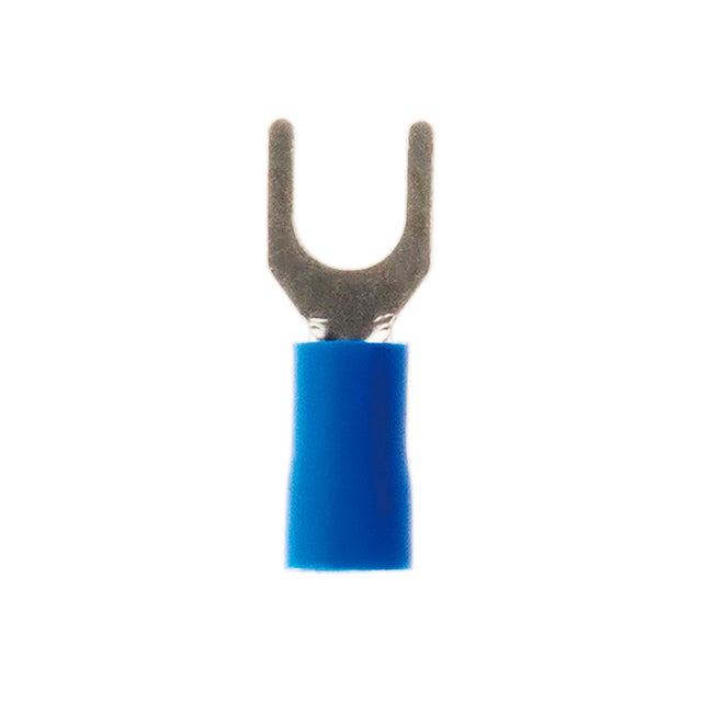 10 cosses fourches Ø5mm - Bleu - Zenitech