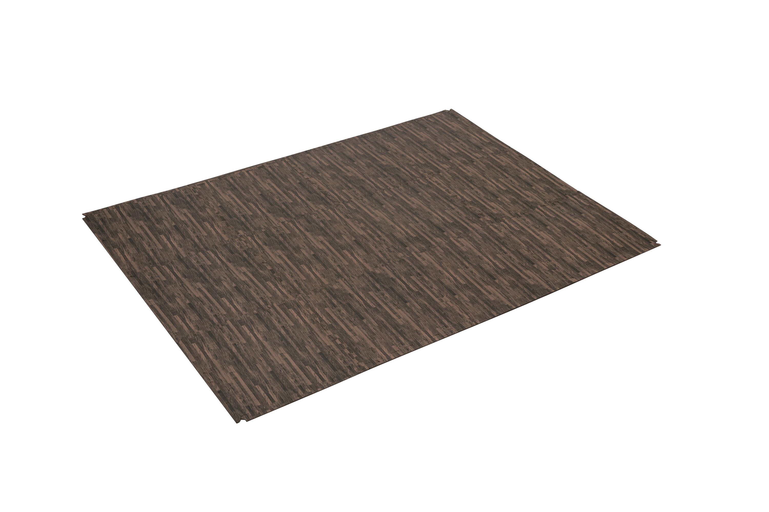BESTWAY Tapis de sol effet bois pour piscine et spa 12 pièces 50 x 50 cm - 9