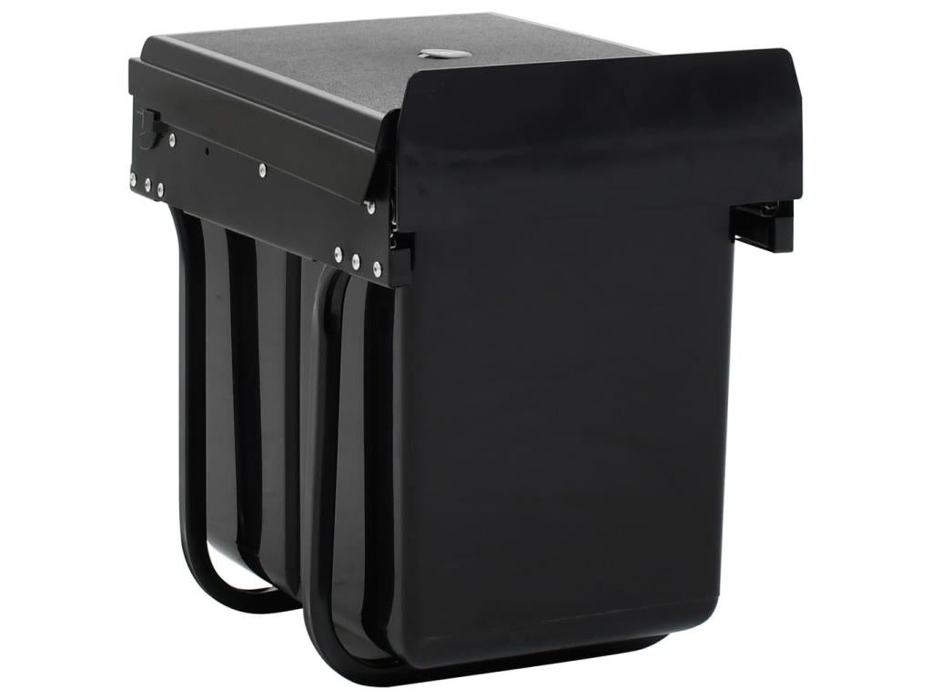 Pattumiera da cucina estraibile con chiusura rallentata 20 litri 02_0006082 - 6