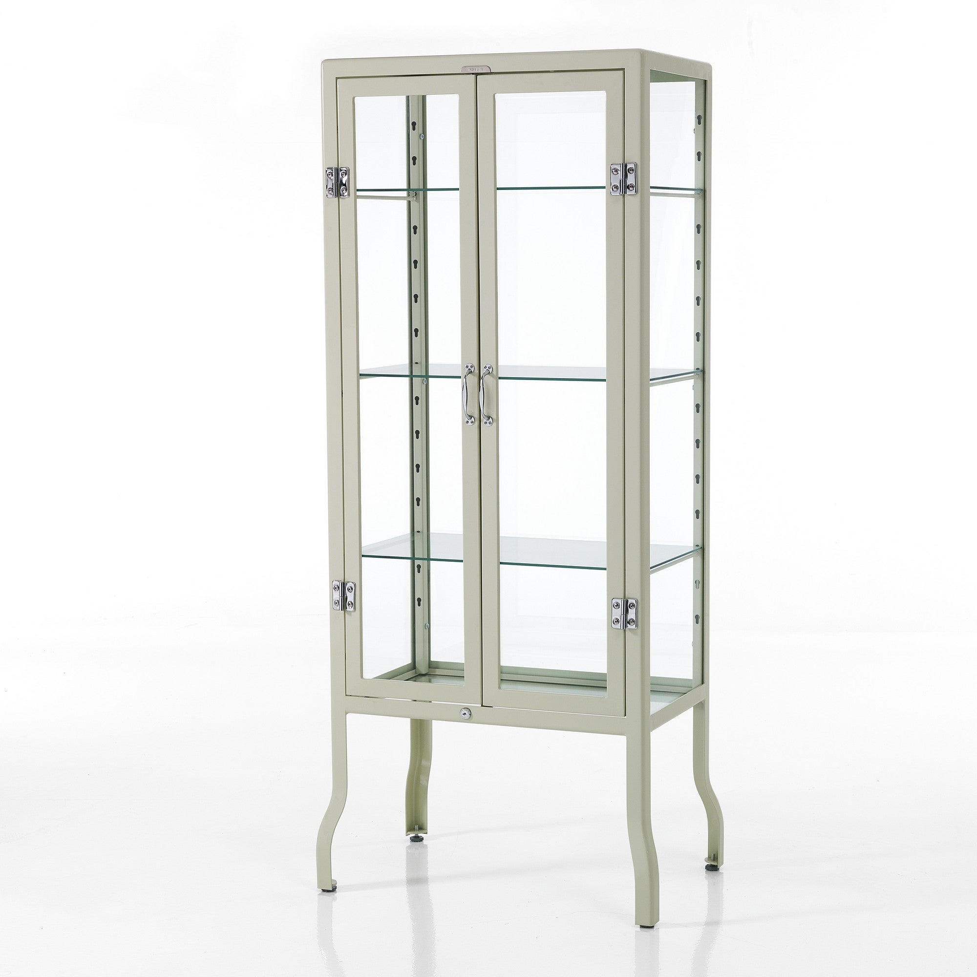 Leroy Merlin Vitrina Alta De 2 Puertas Eden White Marfil 