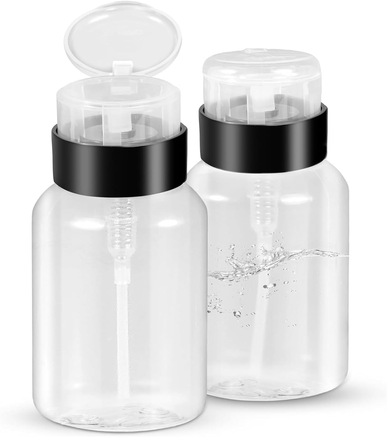 voodoo vape Flacon vide 30 ml verre transparent pipette compte-goutte argenté de luxe