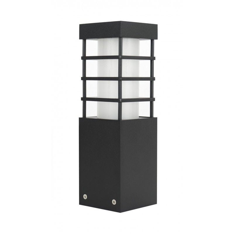 Lampa ogrodowa stojąca Rado czarna 1xE27x18W IP54 wym: 25 x 8 x 8 cm aluminium SU-MA