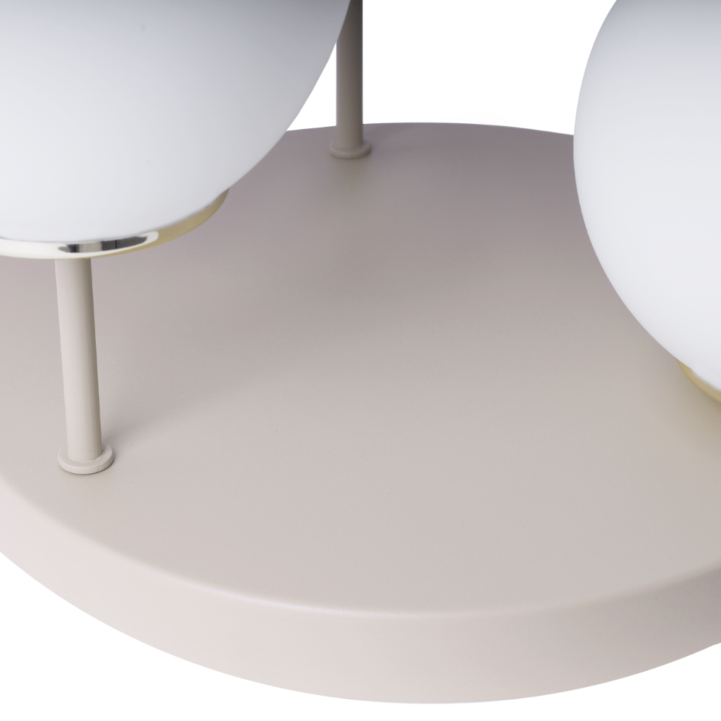 Lampa sufitowa wisząca Florence glamour 3xE14 kaszmirowy/złoty Light Home LH - 7