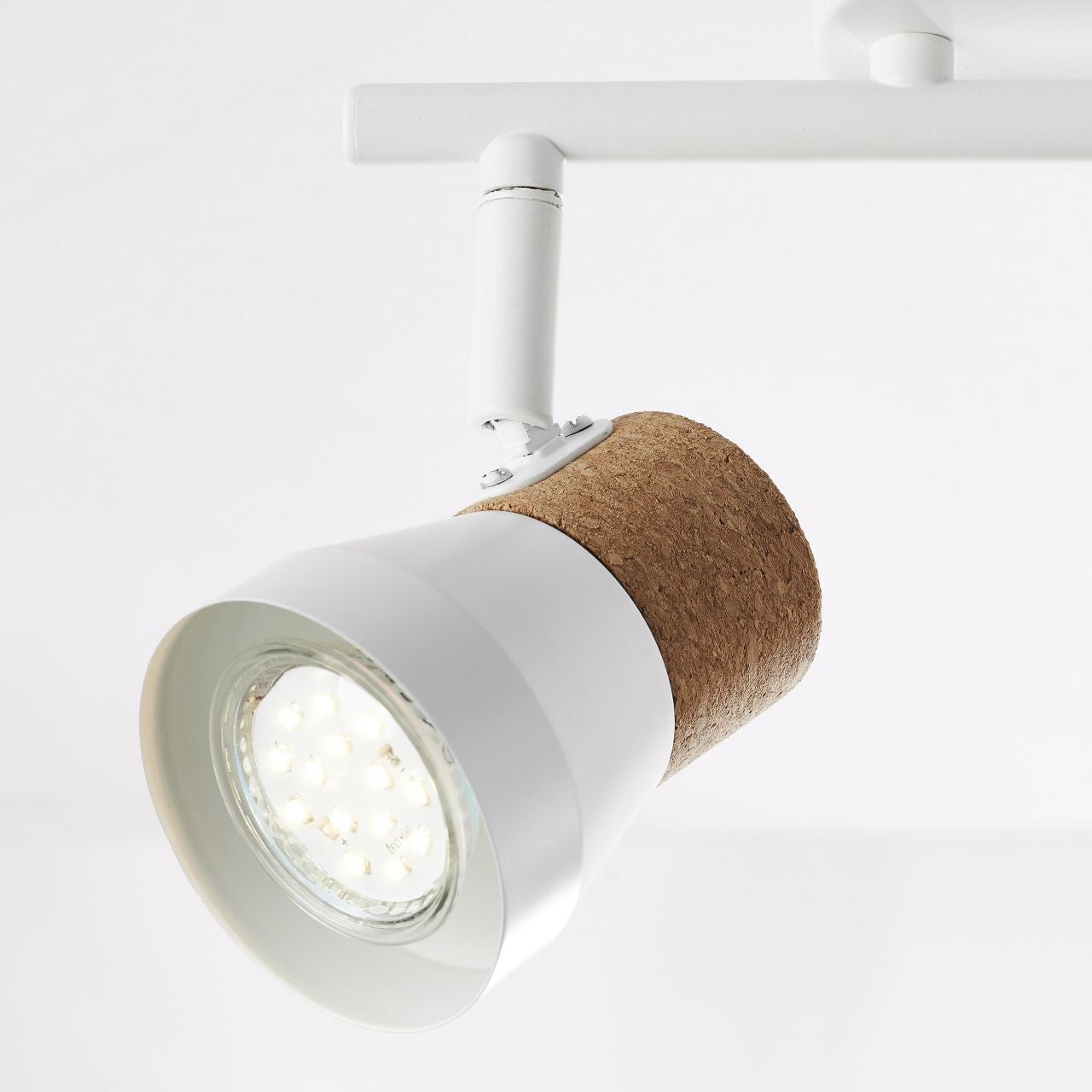 BRILLIANT Natynkowa lampa sufitowa LED Tuco 30cm czarny/biały | 1x zintegrowana dioda LED, zintegrowana dioda LED 19W, (2500lm, 2700K) - 7