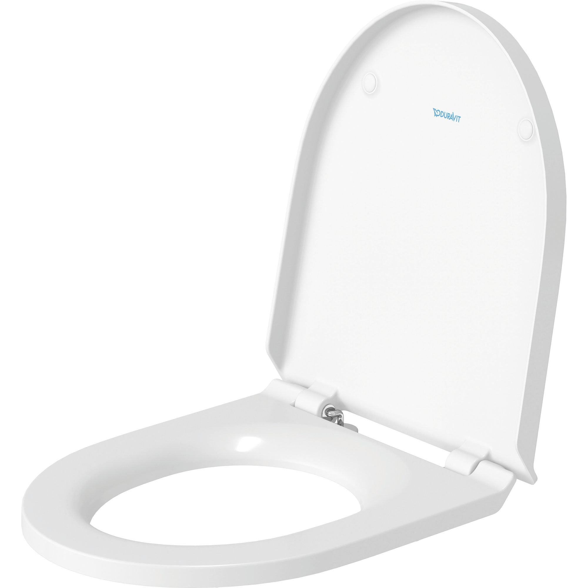 Duravit No.1 Abattant WC Blanc avec frein de chute et charniere en inox 0020790000 Leroy Merlin