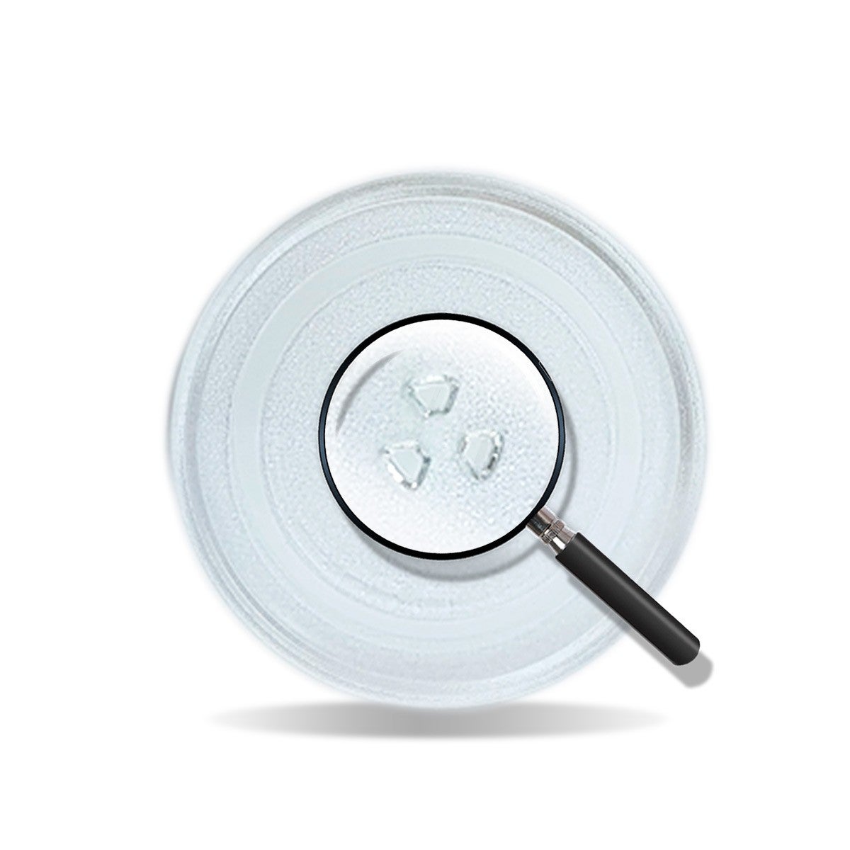 Plateau de micro-ondes universel Ø 245mm pour Recamania - 3