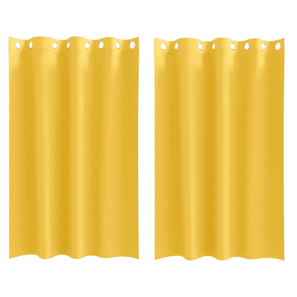 Tende da soggiorno a 2 pezzi, tende trasparenti, tende semitrasparenti con occhielli, tende moderne per portefinestre, tende , L 140 x P 260 cm | Leroy Merlin