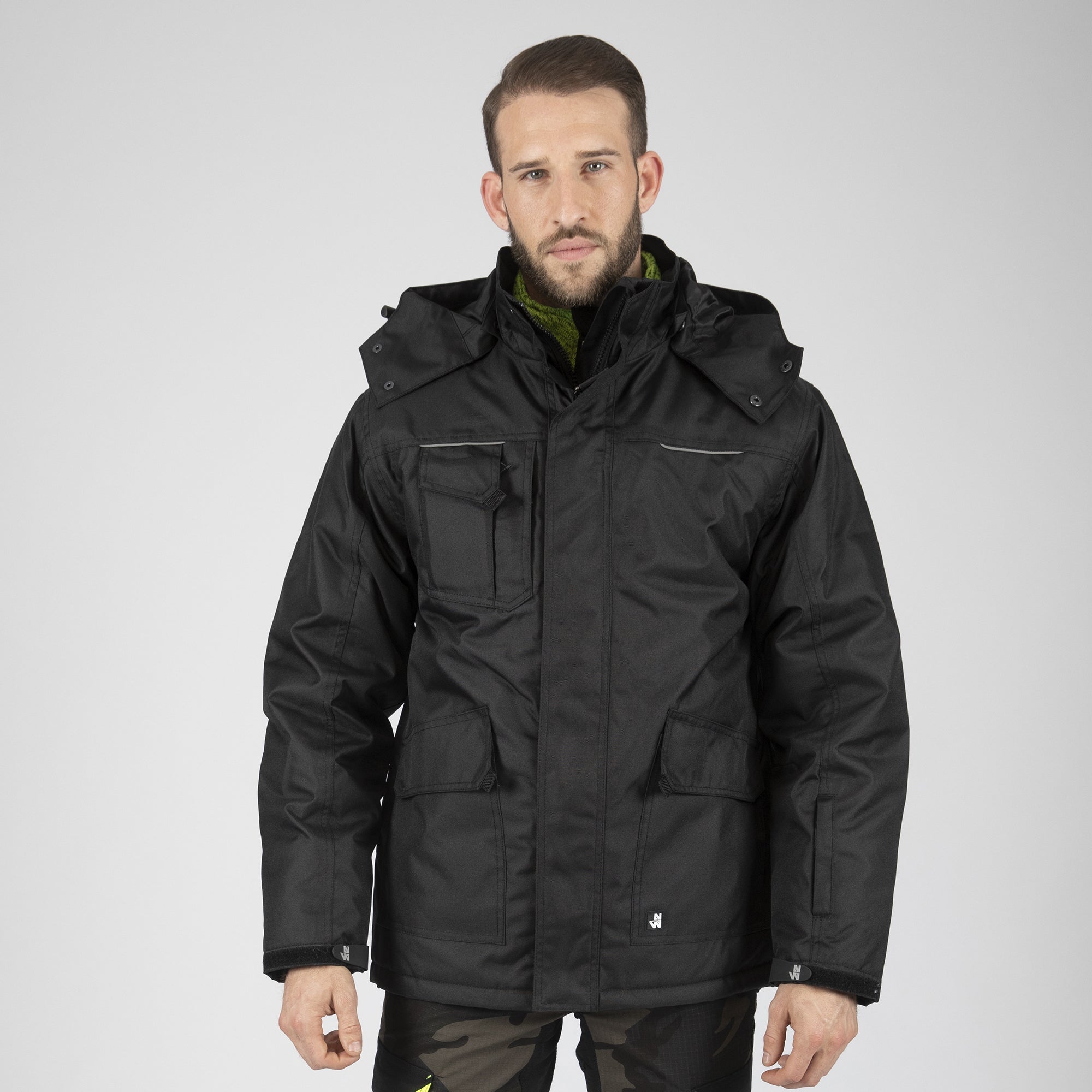 MERMOZ - PARKA DE TRAVAIL - 2255 Noir M - 2