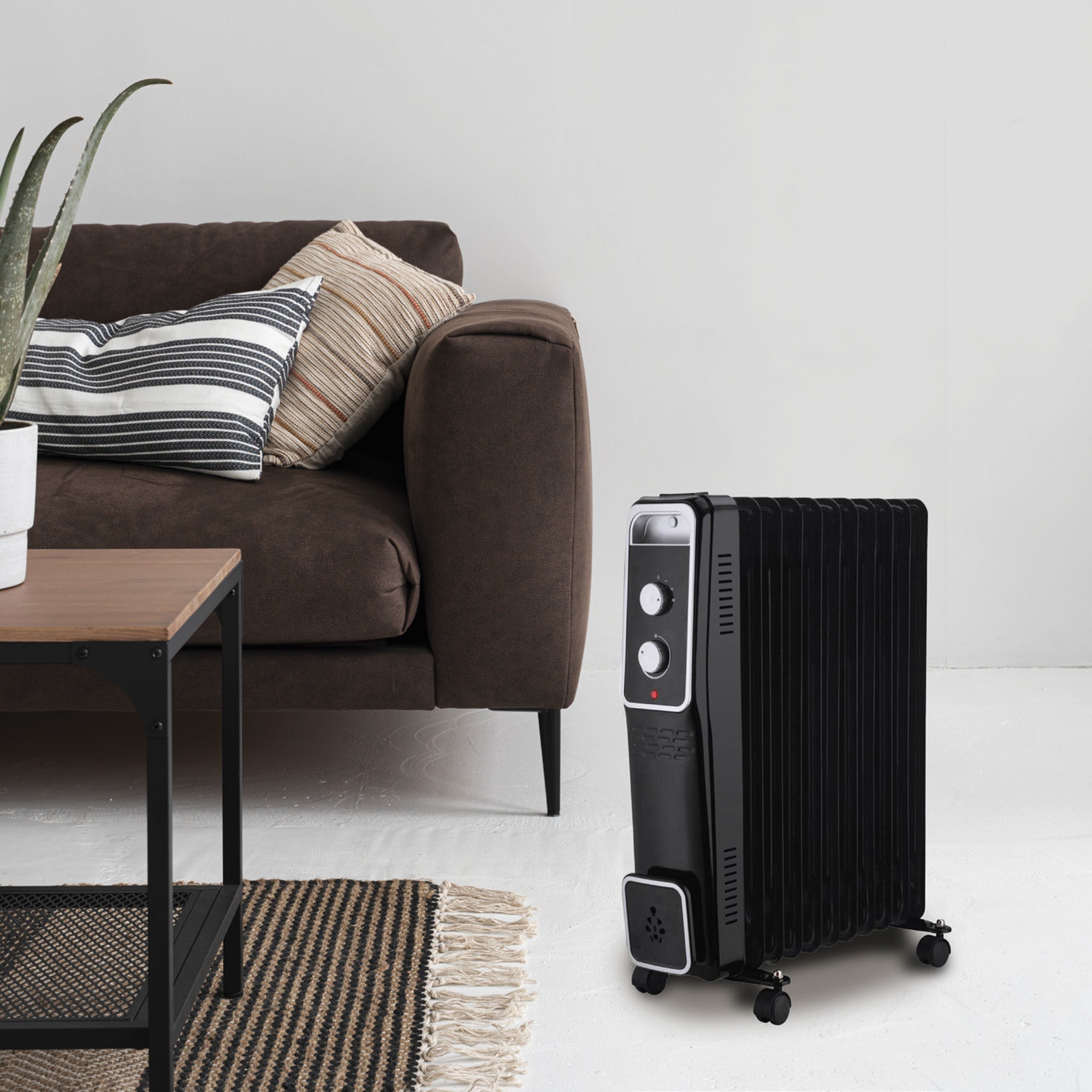 Elektryczny grzejnik przenośny olejowy Baneos Luxe Sannover 2000 W - 3