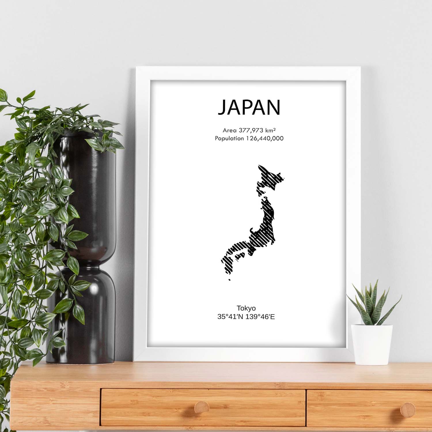 Affiche Sur Toile Paysage Japonais 30x45 Cm - Décoration Murale Bureau, Maison, Bar, Esthétique - 10