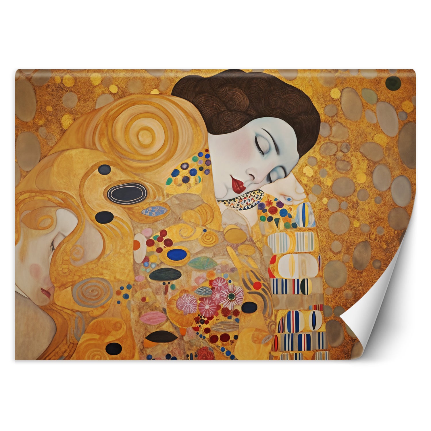 Fototapeta, Kobieta portret abstrakcja - G. Klimt 450x315