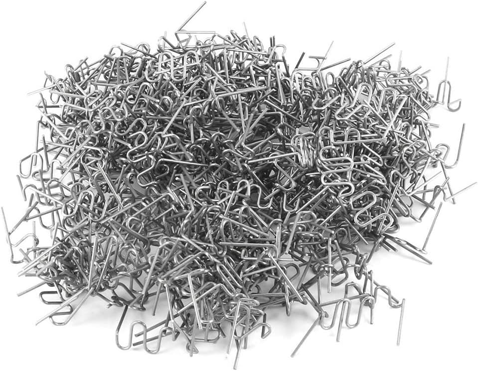 500 szt. zszywek falistych 0,6 mm do naprawy plastikowych zderzaków samochodowych
