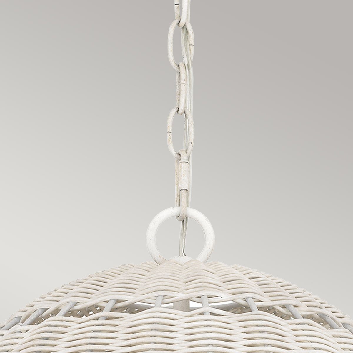 Lampa sufitowa zewnętrzna LINDENDALE antyczna biel 1xE27x60W wym:237,2x40,5x40,5cm IP44 Quoizel - 6