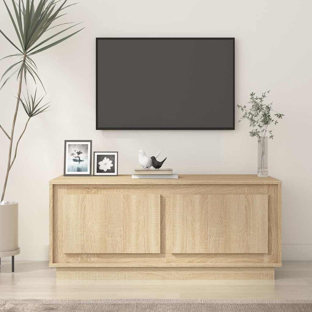 Stolik kawowy, dąb sonoma, 102x50x44cm, materiał drewnopochodny vidaXL