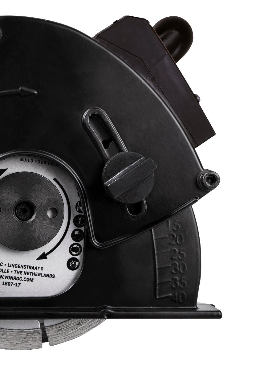 Rainureuse 1700W à laser VONROC - 150mm - 2 disques diamants et sac de rangement inclus - 4