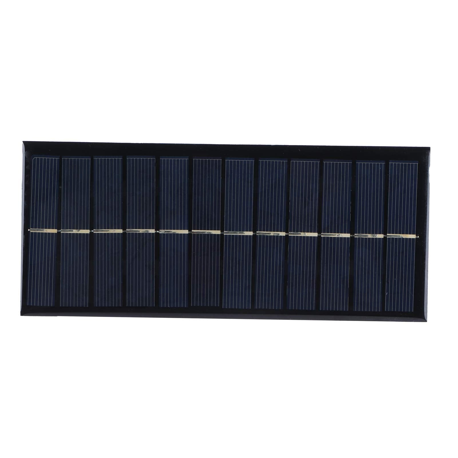 Panneau Solaire 5W 6V Polycristallin – Portable – Chargeur USB Pour Camping, Rando, Bricolage – Câble DC 3m – 84 X 130 X 10 Mm