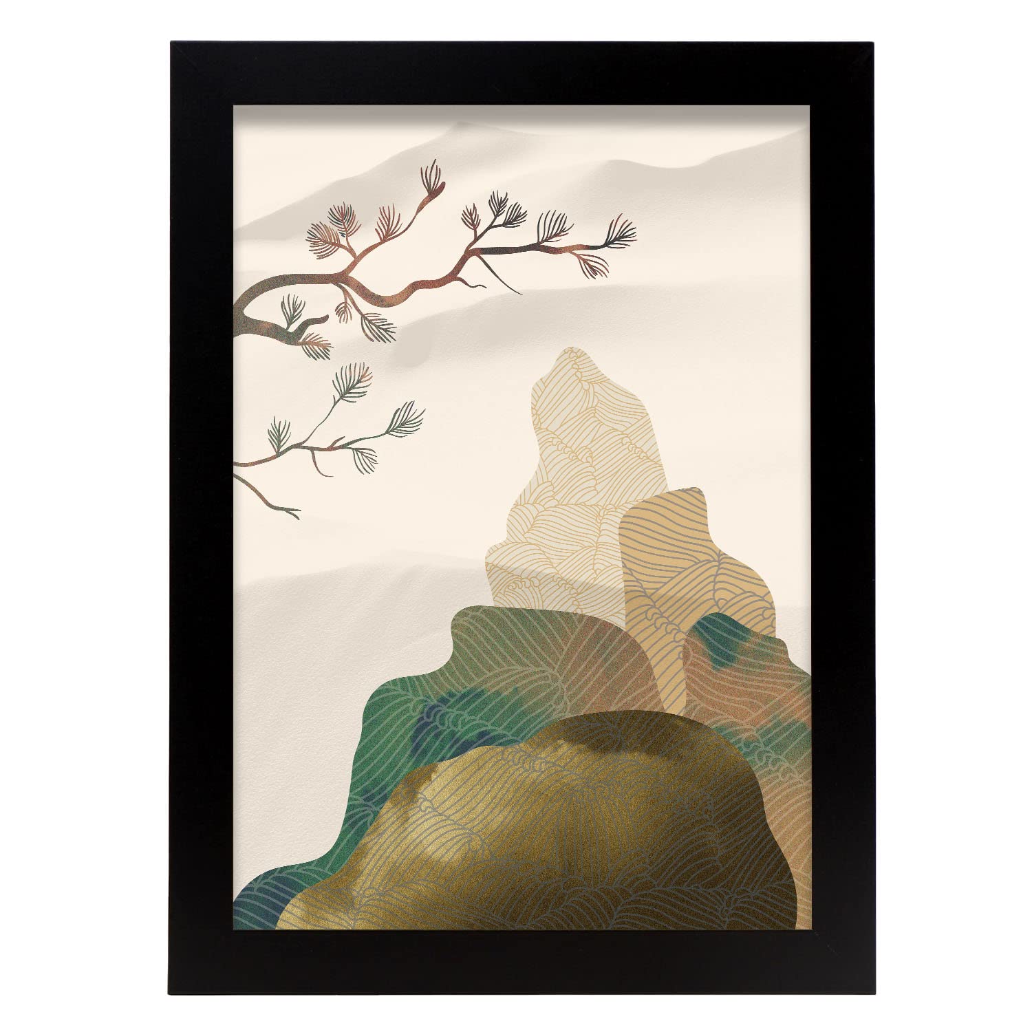 Affiche Art Tashimoto - Natural Elegance - Paris 60x80cm main image 1