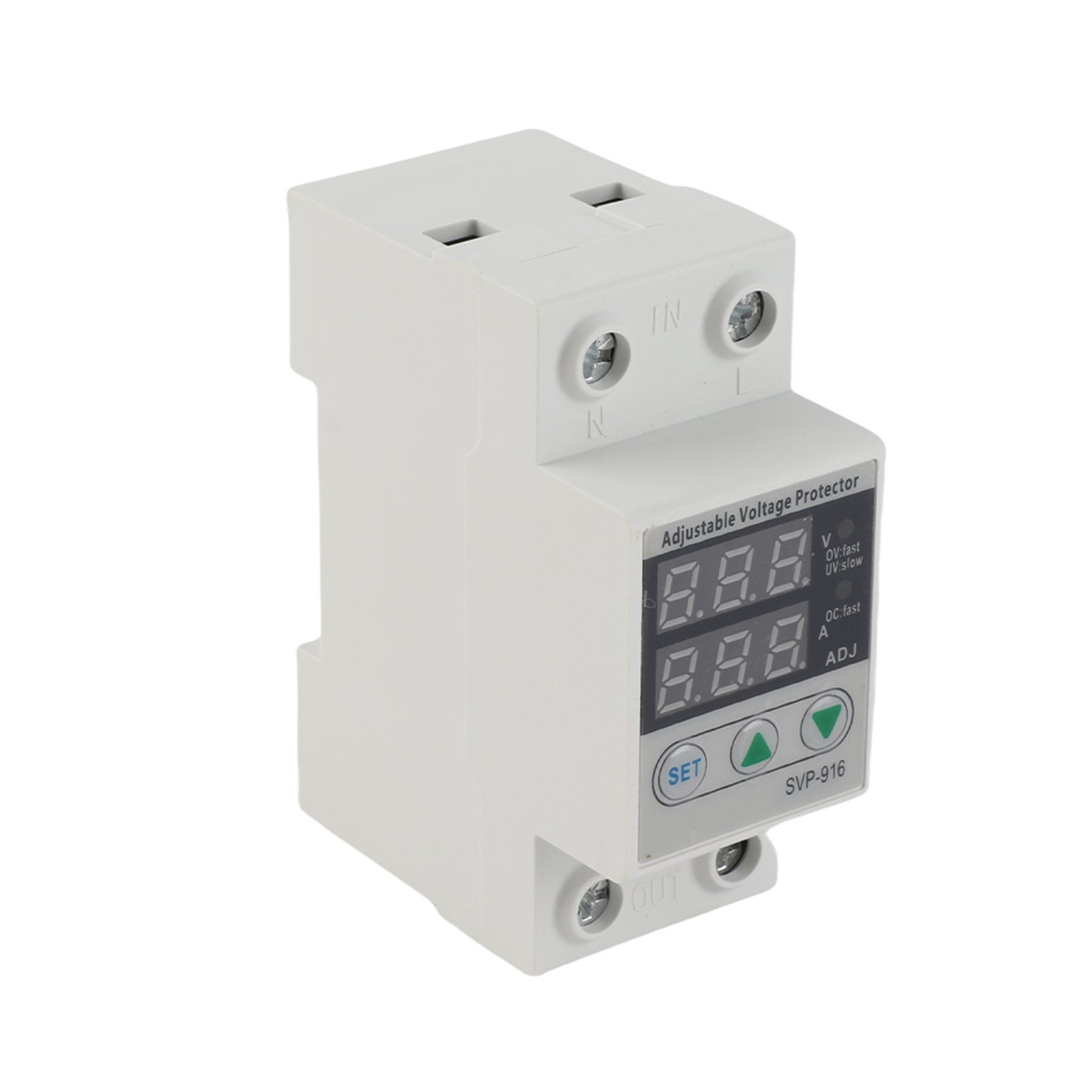 Sovratensione regolabile monofase intelligente sotto protezione corrente 230 V CA (40 A) - 7