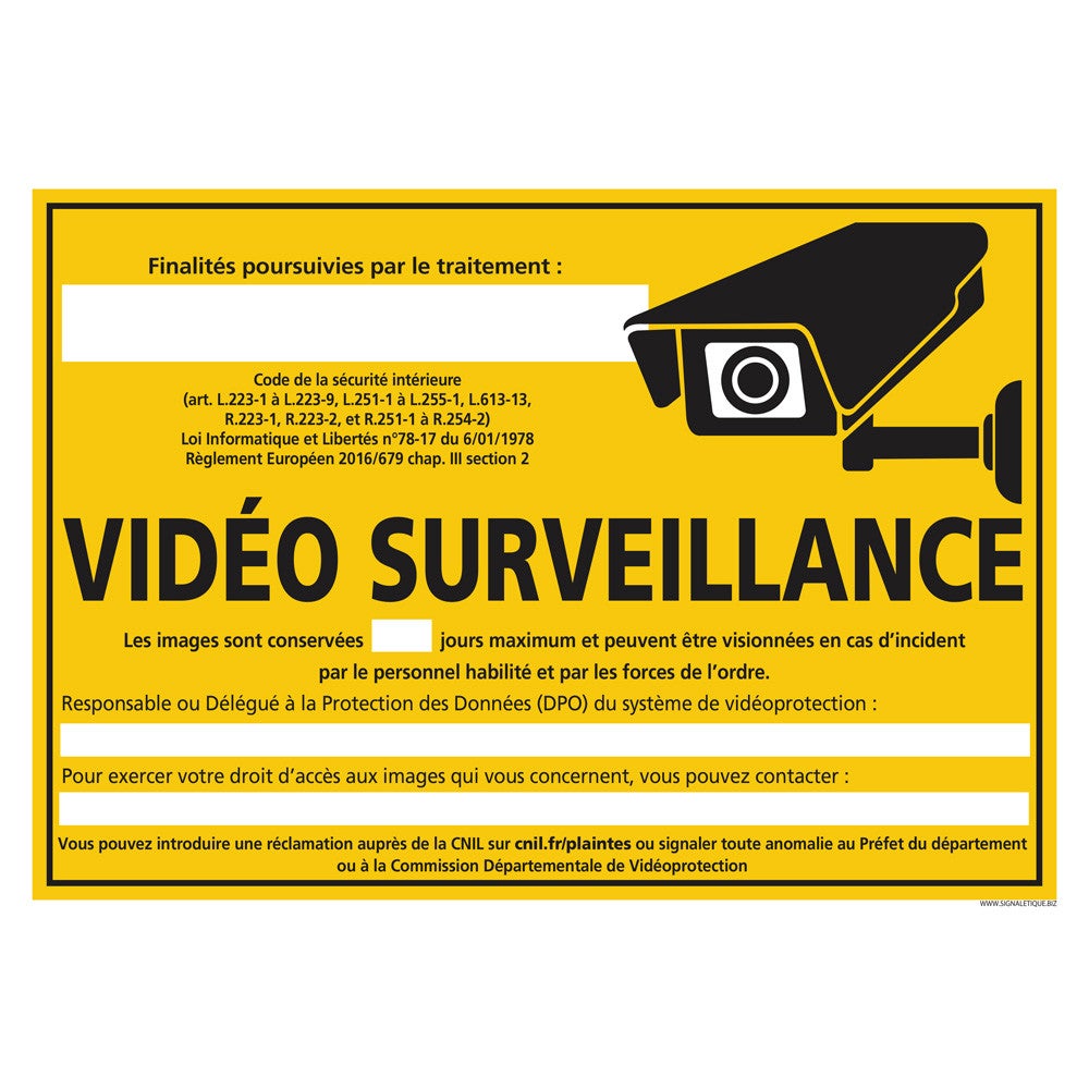 Panneau De Sécurité TK THERMALKING – Vidéosurveillance – Alarme – Argenté