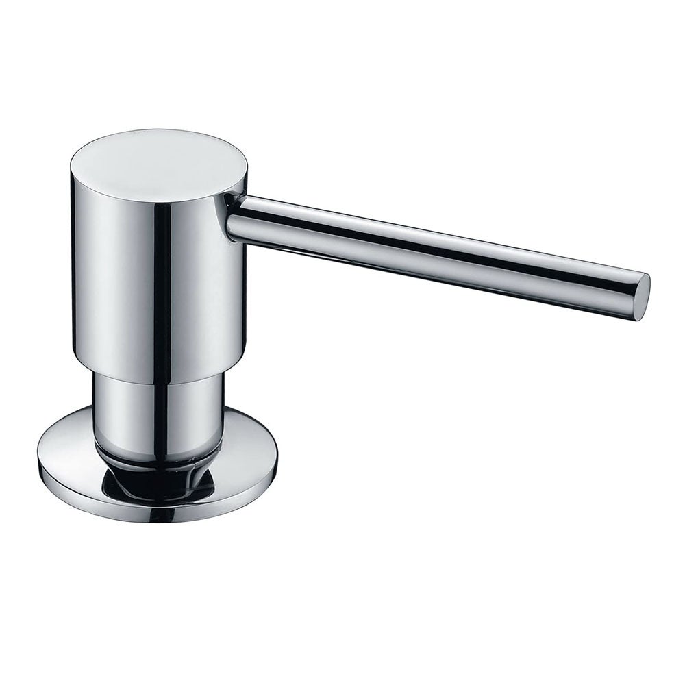 Dosificador Gel de empotrar encimera, acabado cromo brillo fabricado en acero - 2