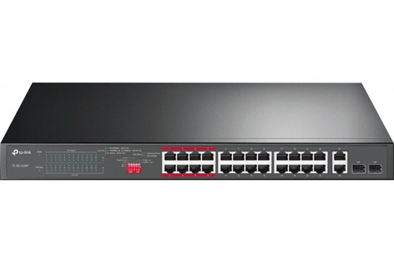 Tp-Link Switch 26 Puertos Tl-Sl1226p 24 Puertos 10/100 2 Puertos Poe+ - Imagen 4