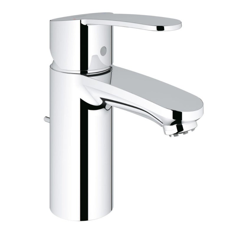 Grohe Eurostyle Cosmopolitan single-lever basin mixer, S-size, low pressure, 103mm projection, drain set, 33561002