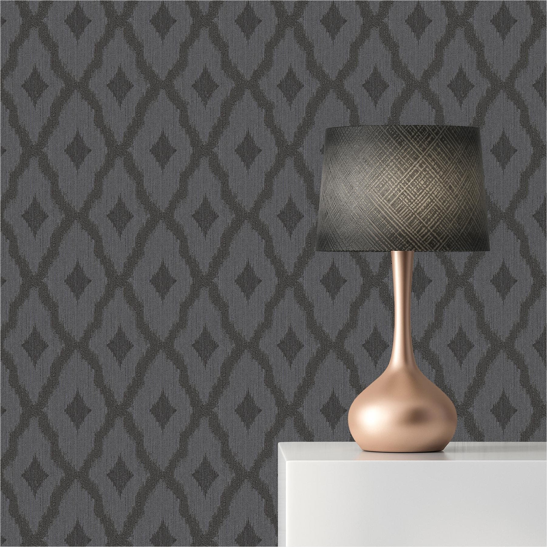 Papier peint fleurs Florentin M1-No.2516 | papier peint intissé | rouge