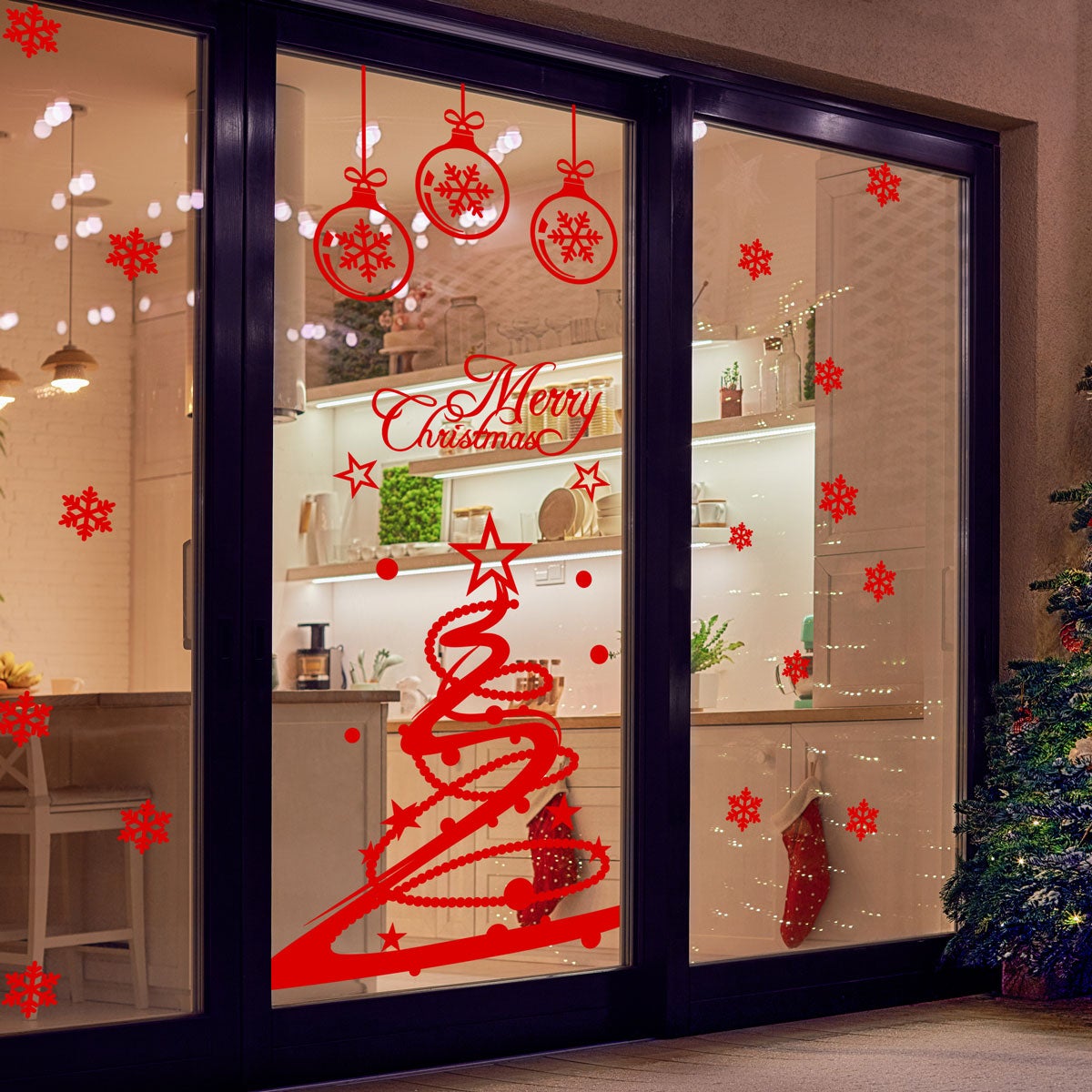 Hianjoo Lot De 104 Autocollants D'été Pour Fenêtre - 9 Feuilles De Décalcomanies Hawaïennes