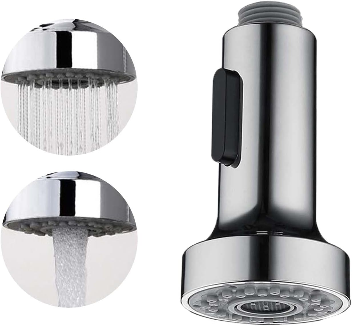 2-trybowa głowica natryskowa do kranu kuchennego (srebrna)