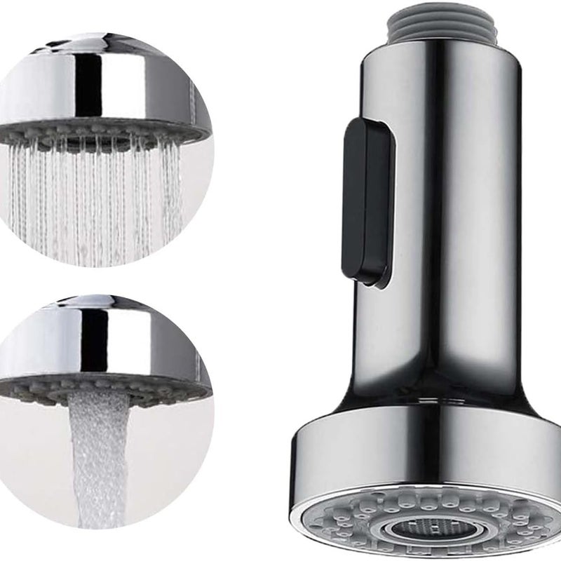 2-trybowa głowica natryskowa do kranu kuchennego (srebrna)