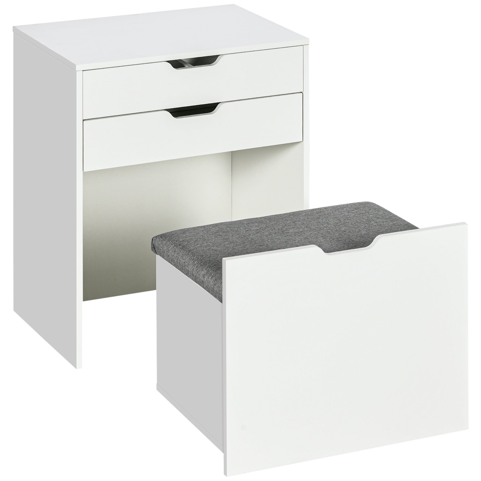 Mobile Da Bagno Largo 60 Cm Bianco Con Lavabo Da Appoggio E 2 Cassetti Inspira Square Roca