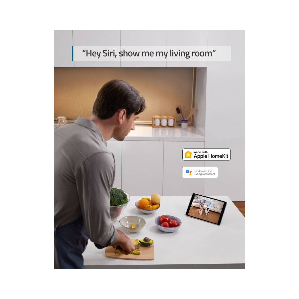 Pack EUFY Eufy Indoor Cam 2K Pan and Tilt - 3